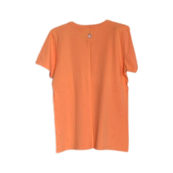 Life Is Good Orange Cotton Graphic Tee “ Half Full” Classic Fit Women’s Medium - Picture 4 of 10